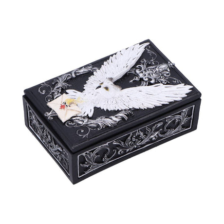 Owl Messenger Trinket Box: 3 - Boxes By NN Designs