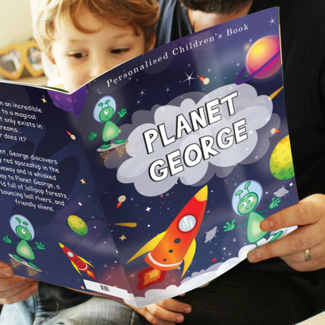 Personalised Children's Space Story Book - Books at Gift Moments