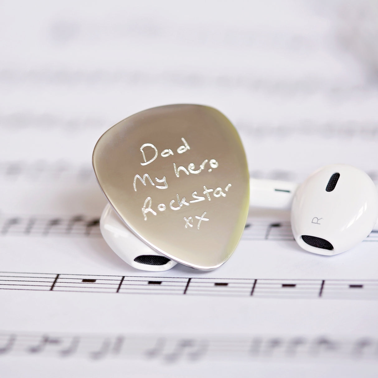 Personalised Handwriting Guitar Pick - Keepsakes at Gift Moments