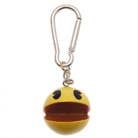 Pac-Man 3D Polyresin Keyring with Clip: 1 - Keyrings By Pac-Man