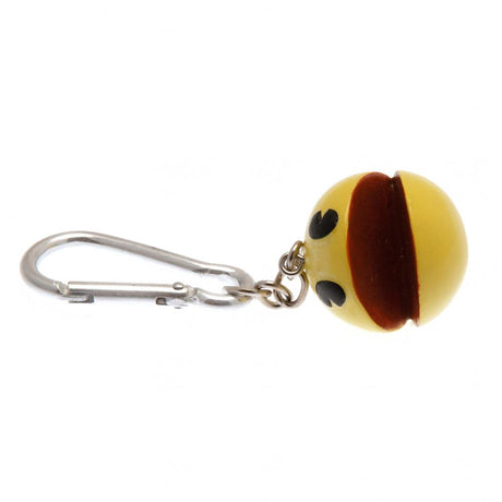 Pac-Man 3D Polyresin Keyring with Clip: 3 - Keyrings By Pac-Man