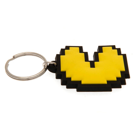 Pac-Man PVC Keyring with Chain: 2 - Keyrings By Pac-Man