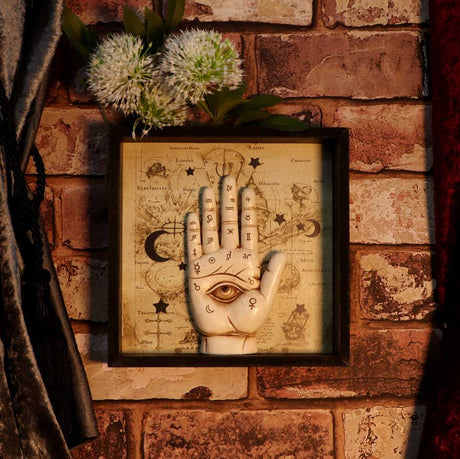 Palmistry Companion Framed Chiromancy Wall Mounted Art: 1 - Wall Hanging Sculptures By Gift Moments