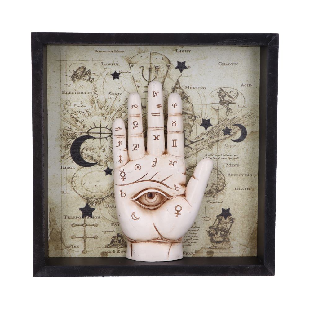 Palmistry Companion Framed Chiromancy Wall Mounted Art: 2 - Wall Hanging Sculptures By Gift Moments