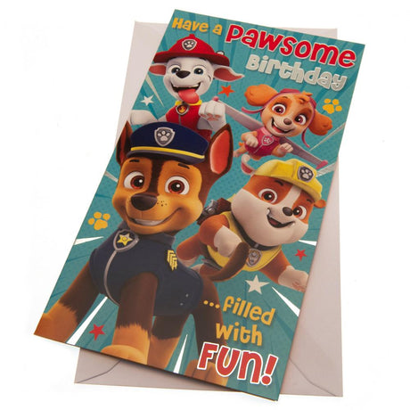 Paw Patrol Colourful Birthday Card: 1 - Greeting Cards By Paw Patrol