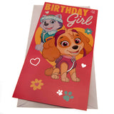 Paw Patrol Birthday Card Girl: 1 - Greeting Cards By Paw Patrol