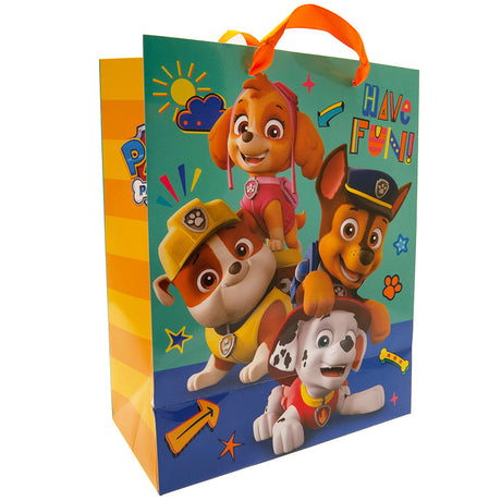 Paw Patrol Gift Bag Medium: 2 - Gift Wrap & Bags By Paw Patrol