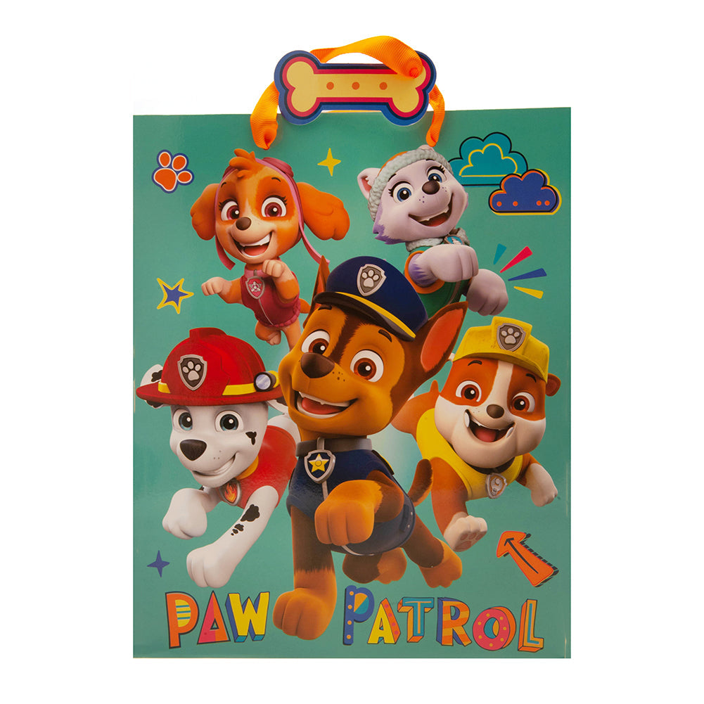 Paw Patrol Gift Bag Medium: 3 - Gift Wrap & Bags By Paw Patrol