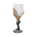 Claw Skeleton Hand Wine Glass Goblet 21cm - Goblets & Chalices at Gift Moments