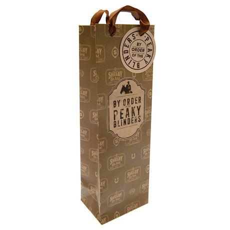 Peaky Blinders Bottle Gift Bag: 2 - Gift Wrap & Bags By Peaky Blinders