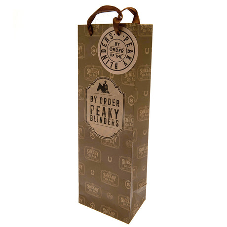 Peaky Blinders Bottle Gift Bag: 1 - Gift Wrap & Bags By Peaky Blinders