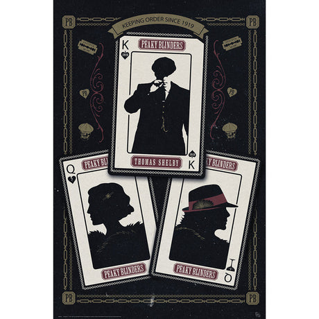 Peaky Blinders Playing Card Maxi Poster: 1 - Posters By Peaky Blinders