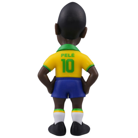 Pele MINIX Figure 12cm Brazil Home Kit: 4 - Figures & Collectables By Brazil