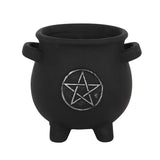 Pentagram Cauldron Plant Pot: 2 - Pots & Planters By Gift Moments