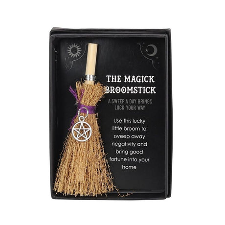 Pentagram Mini Magick Broomstick: 1 - By Gift Moments