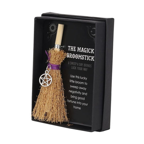 Pentagram Mini Magick Broomstick: 2 - By Gift Moments