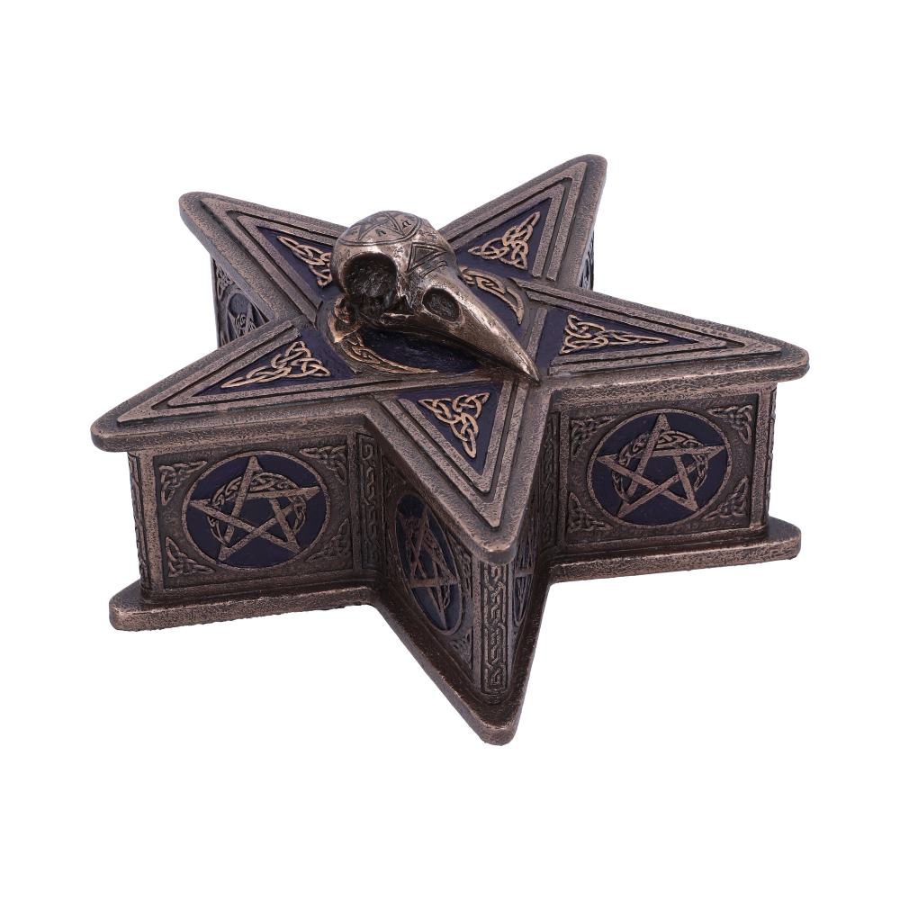 Pentagram Raven Box 16.5cm: 5 - Boxes By Gift Moments