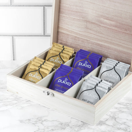 Personalised Coloured Tea Box Selection - Tea Boxes at Gift Moments