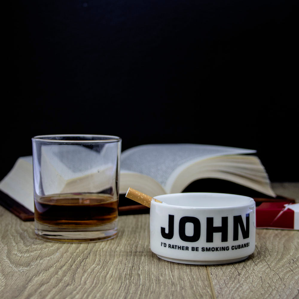 Personalised Gentleman's Ashtray - Smoking Accessories at Gift Moments