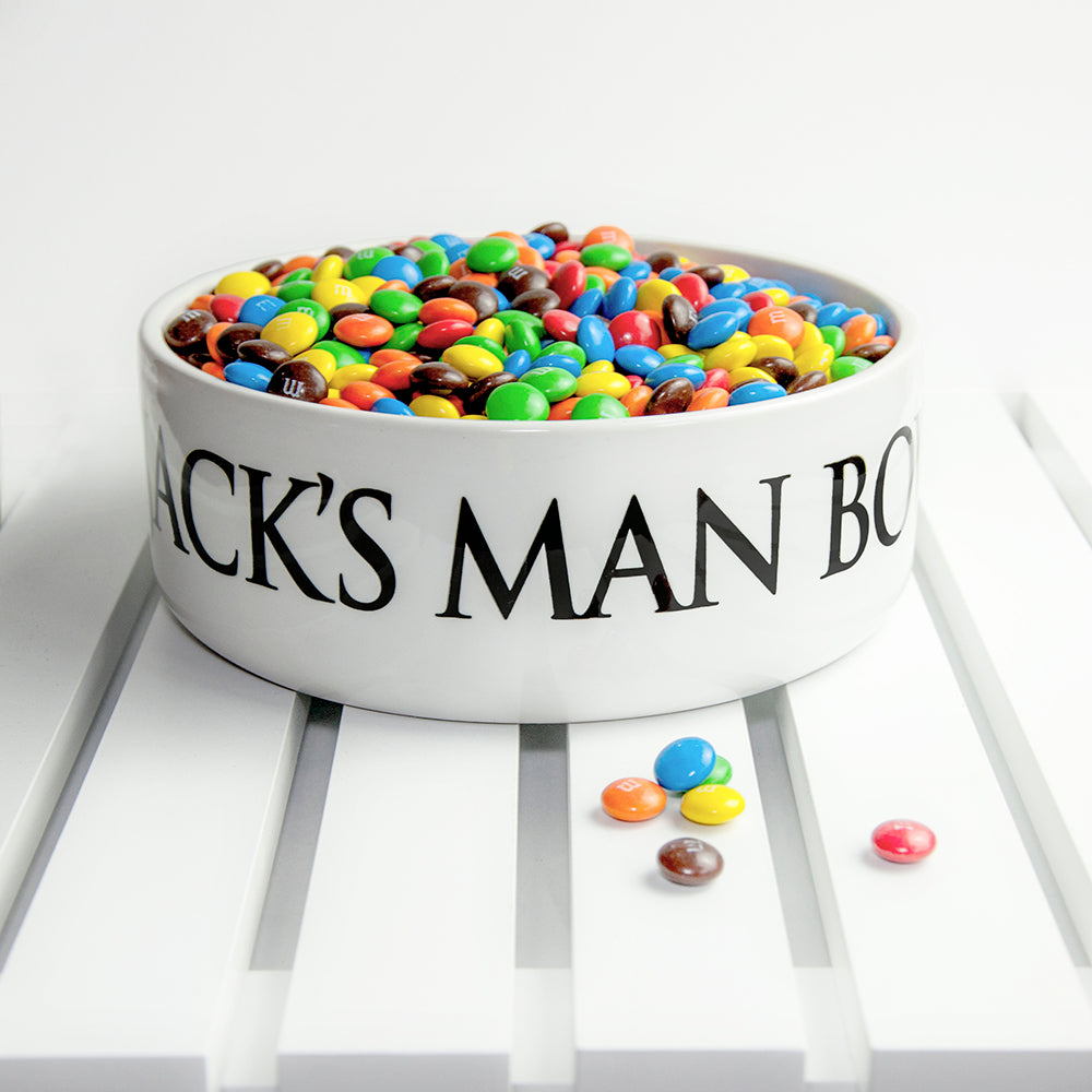 Personalised Giant Man Bowl: 3 - Bowls By Gift Moments