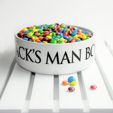 Personalised Super Large Man Bowl - Bowls at Gift Moments