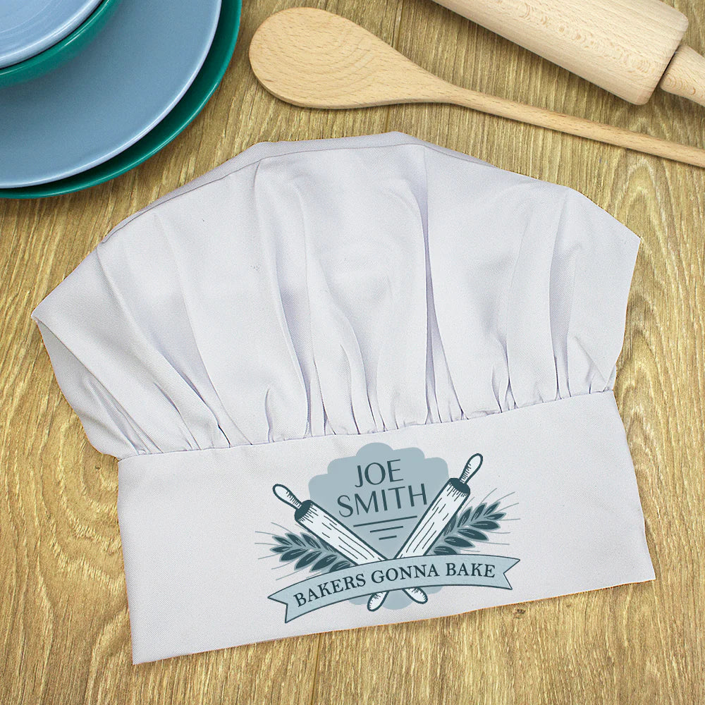 Personalised Bakers Gonna Bake Chef Hat - Chef Hats at Gift Moments