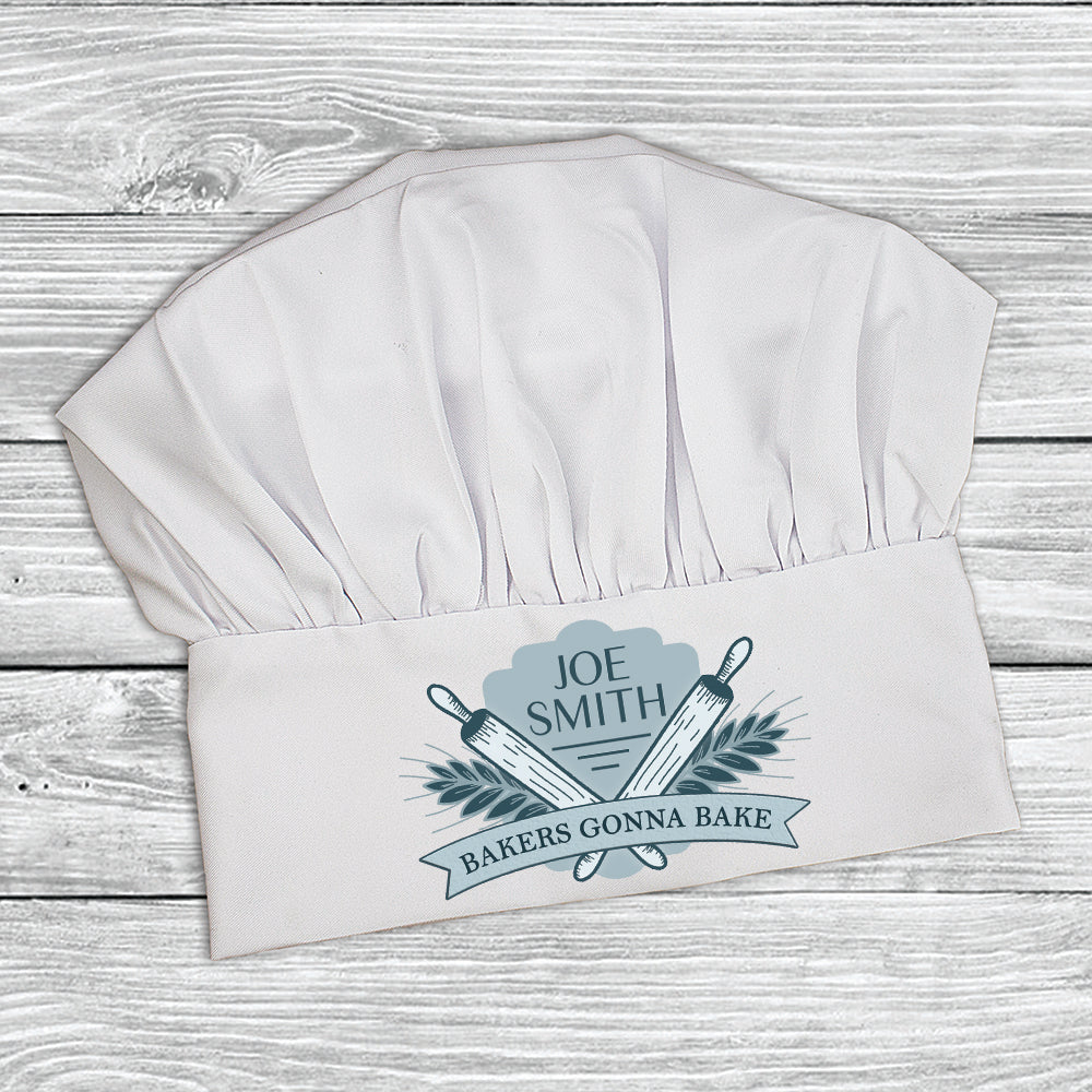 Personalised Bakers Gonna Bake Chef Hat - Chef Hats at Gift Moments