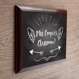 Personalised Teacher's Classroom Plaque - Signs & Plaques at Gift Moments