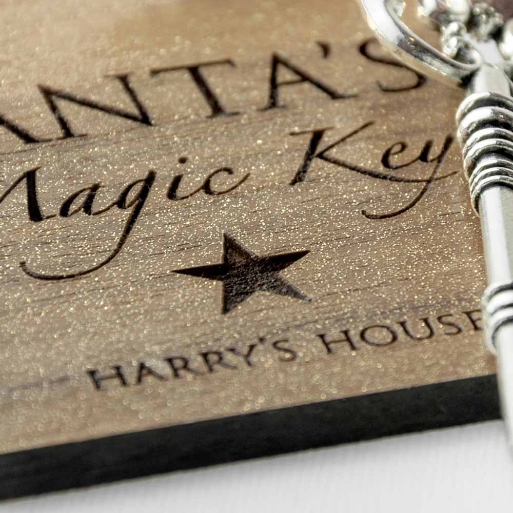 Personalised Santa's Magic Key - Keyrings at Gift Moments