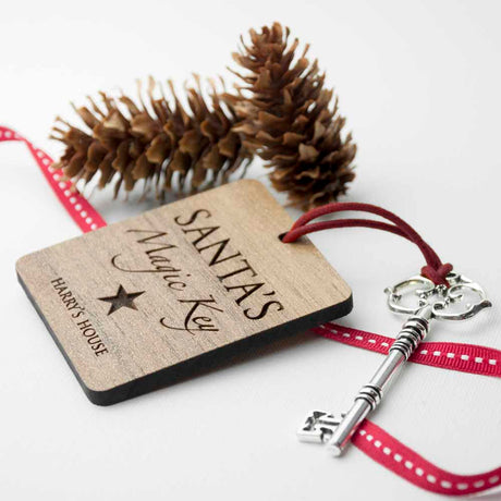 Personalised Santa's Magic Key - Keyrings at Gift Moments