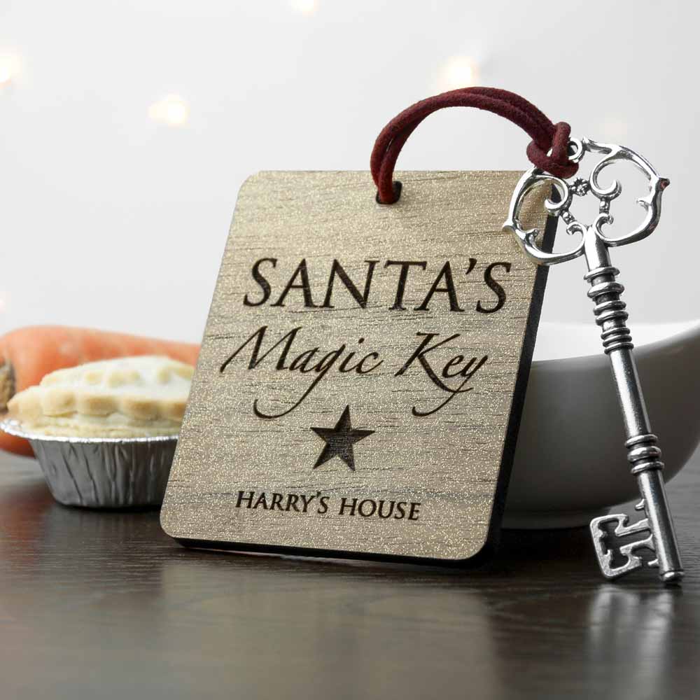 Personalised Santa's Magic Key - Keyrings at Gift Moments