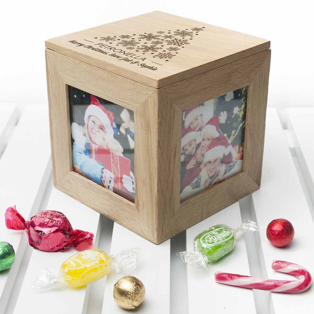 Personalised Christmas Photo Cube - Photo Cubes at Gift Moments