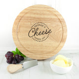 Personalised 'Hands Off' Cheese Board Set - Cheese Boards at Gift Moments