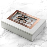 Personalised White & Rose Gold Jewellery Box: 5 - Jewellery Boxes By Gift Moments