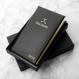 Personalised Luxury Leather Golf Notebooks - Notebooks at Gift Moments