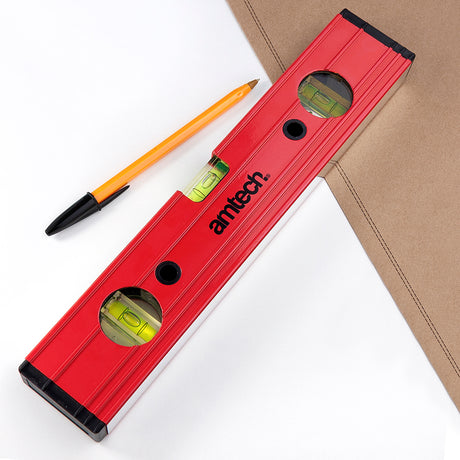 Personalised Red 300mm Spirit Level - Tools at Gift Moments