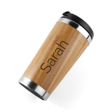 Personalised Bamboo Travel Mug - Travel Mugs at Gift Moments