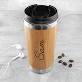 Personalised Bamboo Travel Mug - Travel Mugs at Gift Moments