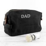 Personalised Men's Waxed Wash Bags - Toiletry & Makeup Bags at Gift Moments