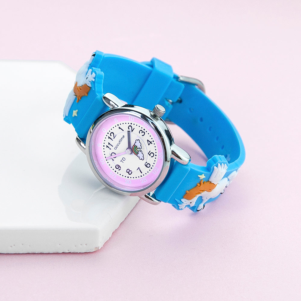 Personalised Kids Rainbow Unicorn Watch - Watches at Gift Moments