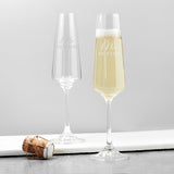 Personalised Couples Champagne Flute Set: 3 - Champagne Flutes By Gift Moments