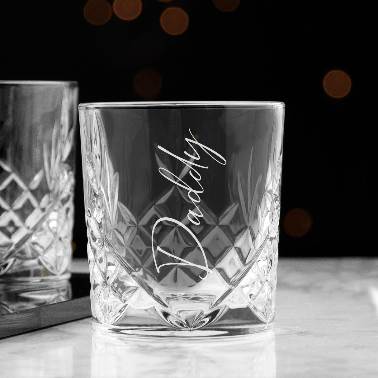 Personalised Luxe Crystal Whisky Tumbler - Tumblers at Gift Moments