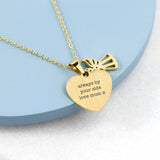 Personalised Guardian Angel Pendant Necklace - Jewellery at Gift Moments