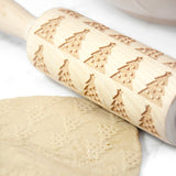 Personalised Kids Christmas Tree Rolling Pin: 3 - Tools By Gift Moments