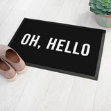 Personalised Monochrome Doormat - Doormats at Gift Moments