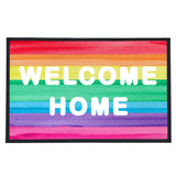 Personalised Rainbow Stripe Doormat - Doormats at Gift Moments