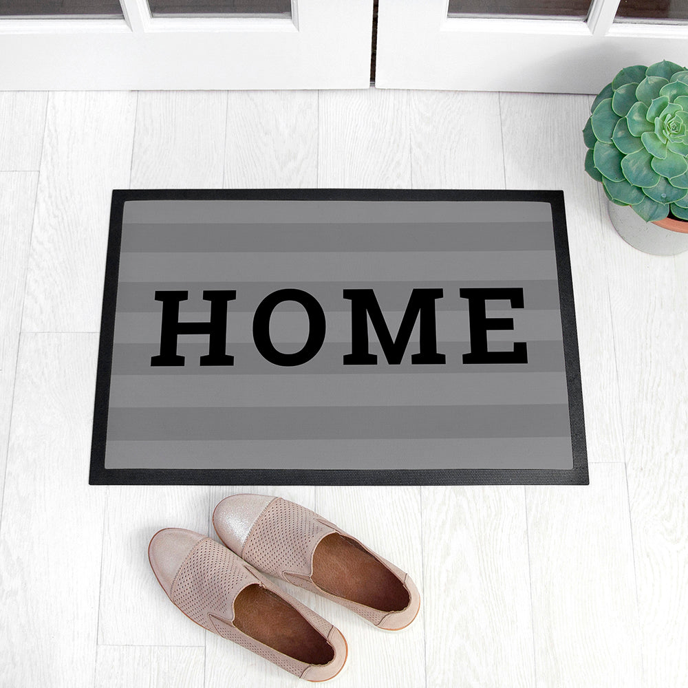 Personalised Striped Doormat - Doormats at Gift Moments