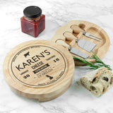 Personalised Traditional Brand Cheese Board Set - Cheese Boards at Gift Moments