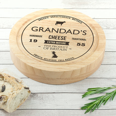 Personalised Traditional Brand Cheese Board Set - Cheese Boards at Gift Moments