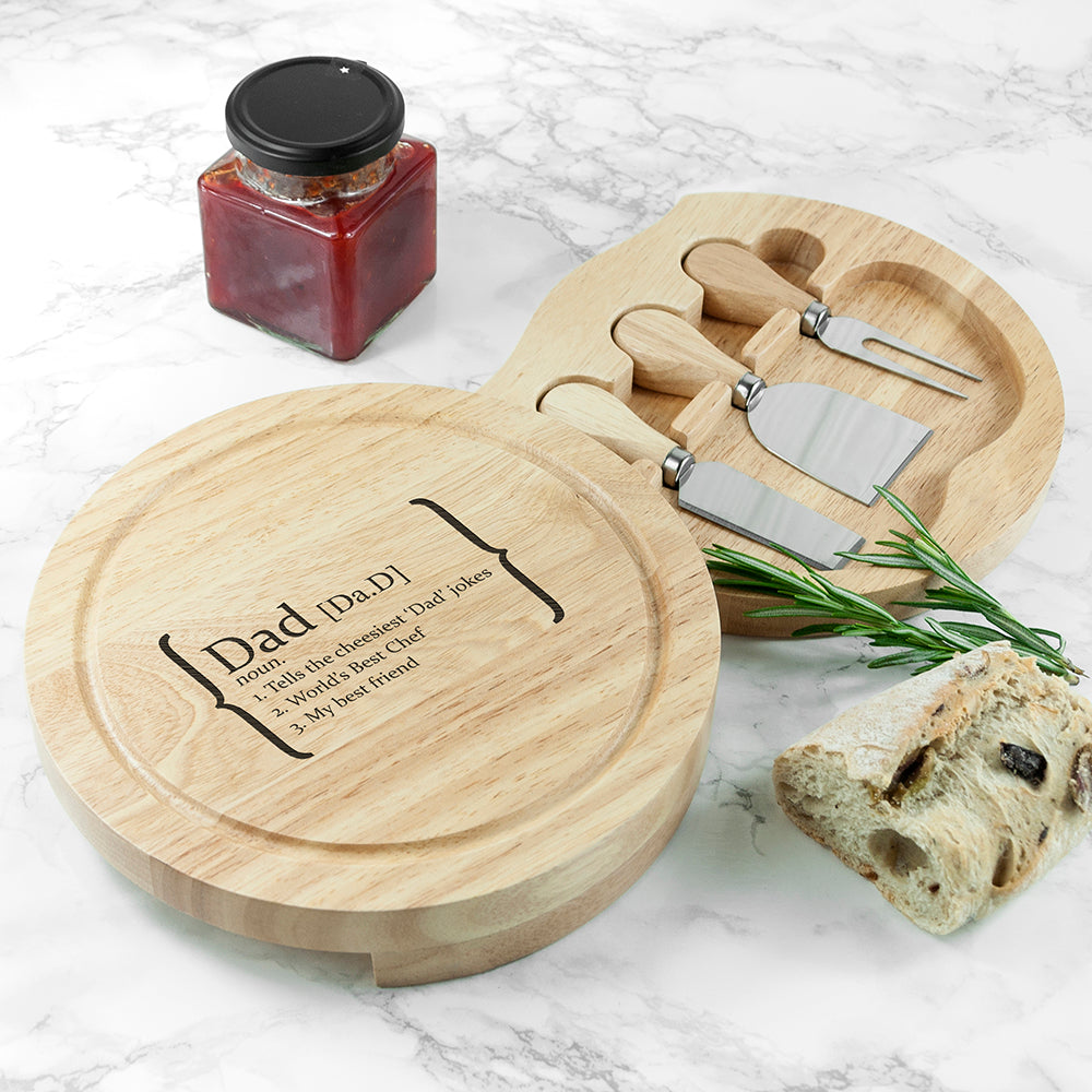 Personalised Your Definition Cheese Board Set - Cheese Boards at Gift Moments